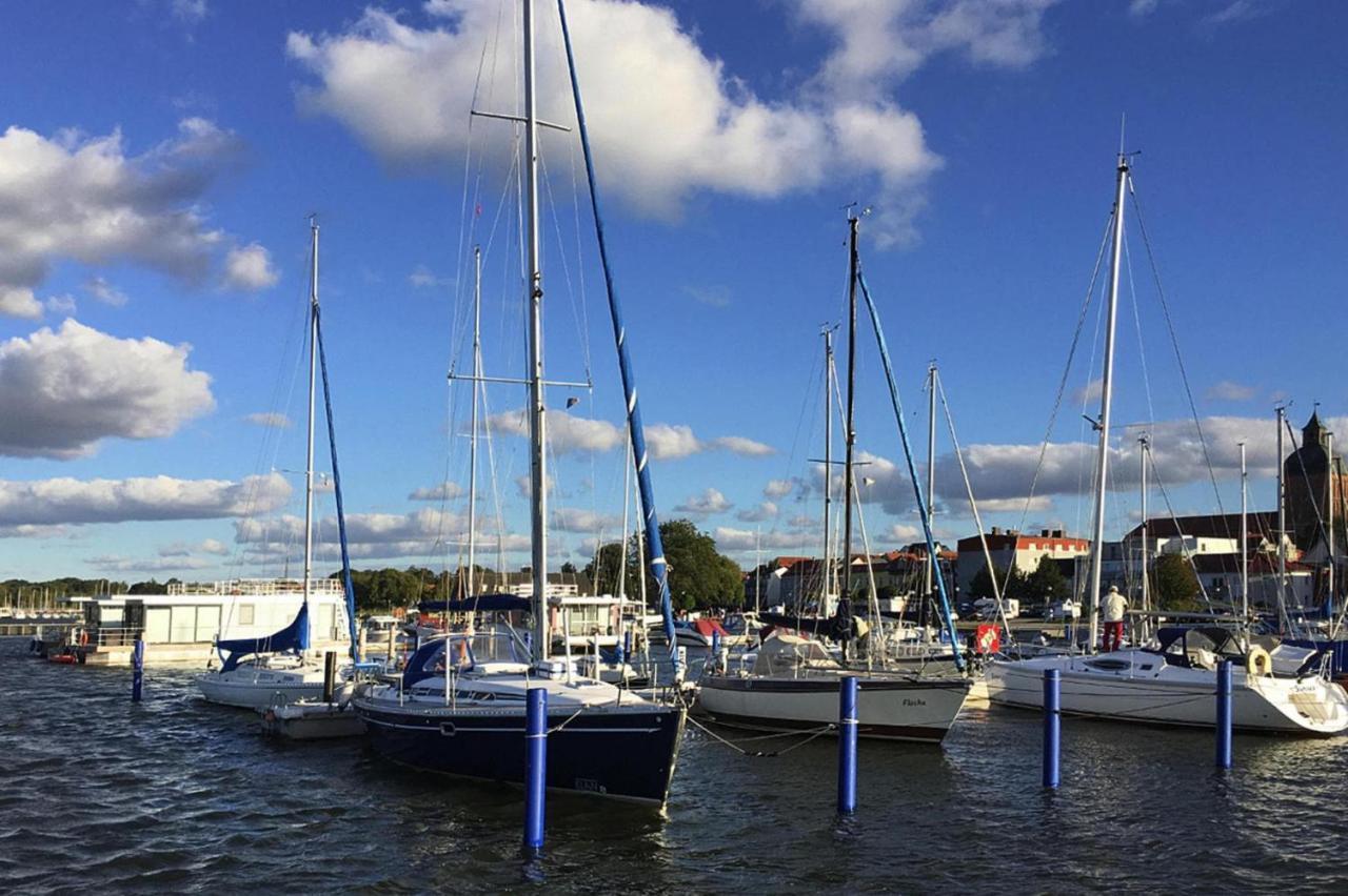 Hausboot Floating Houses Blue Active In Ribnitz-Damgarten Eksteriør bilde