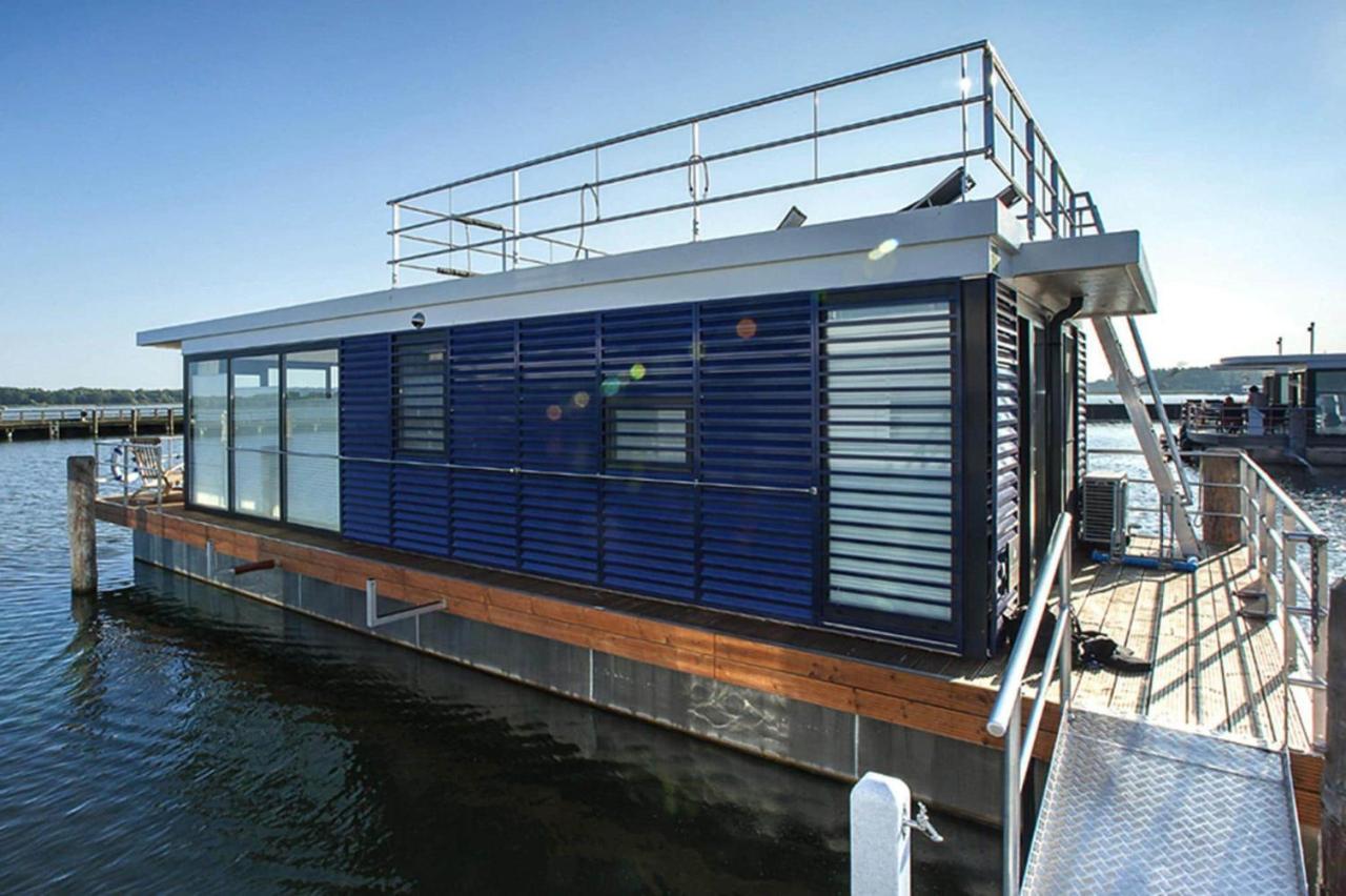 Hausboot Floating Houses Blue Active In Ribnitz-Damgarten Eksteriør bilde